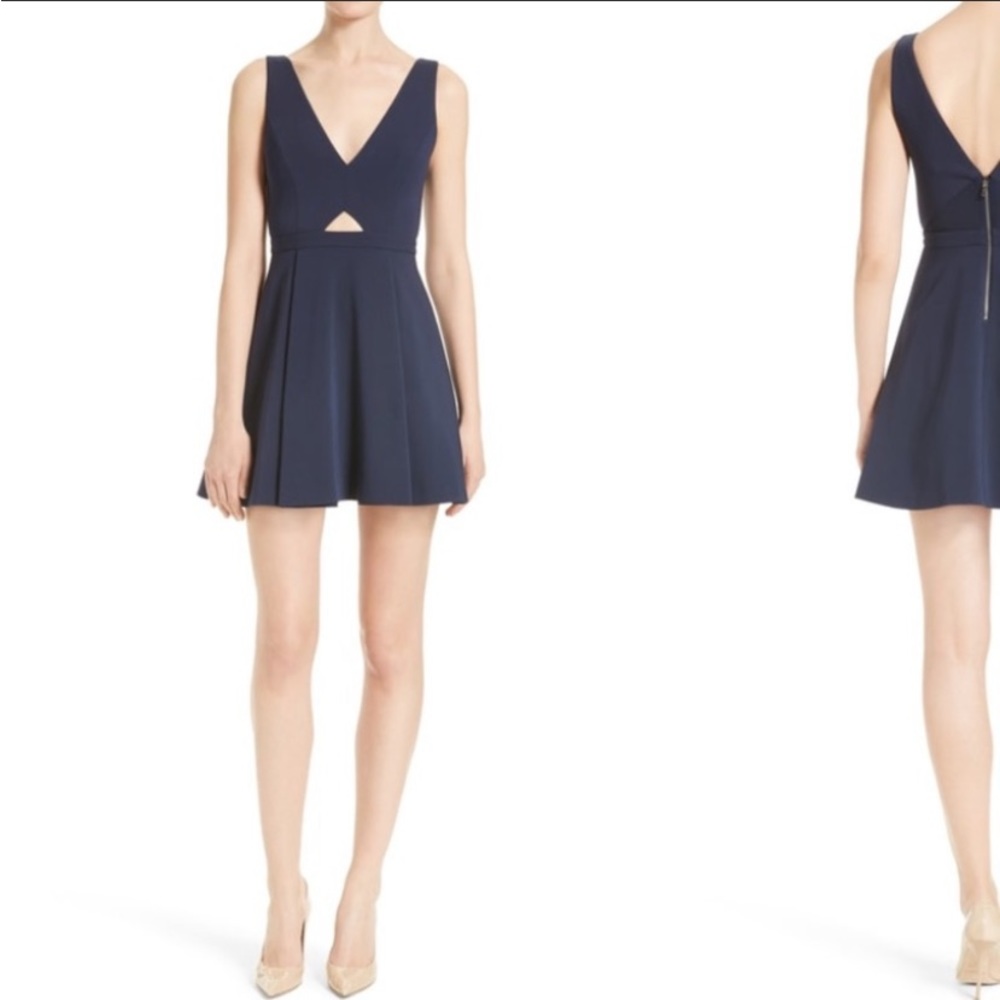 Alice and Olivia cut out mini dress
